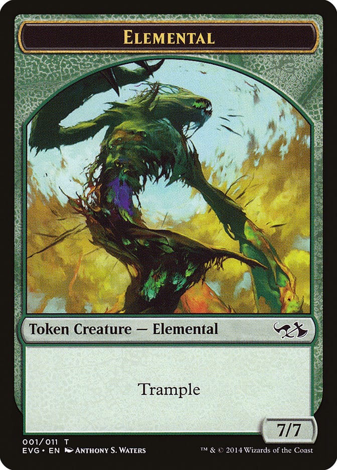 Elemental Token (Elves vs. Goblins) [Duel Decks Anthology Tokens] Magic: The Gathering