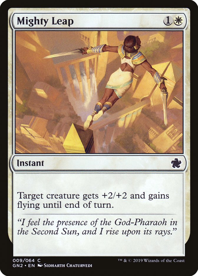 Mighty Leap [Game Night 2019] Magic: The Gathering