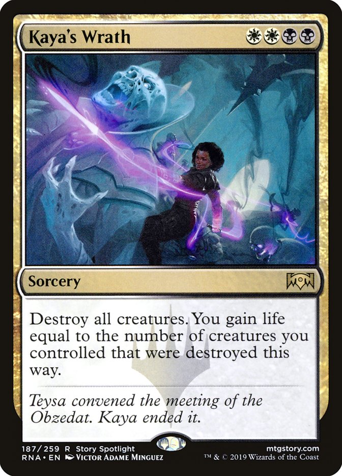 Kaya's Wrath [Ravnica Allegiance] Magic: The Gathering
