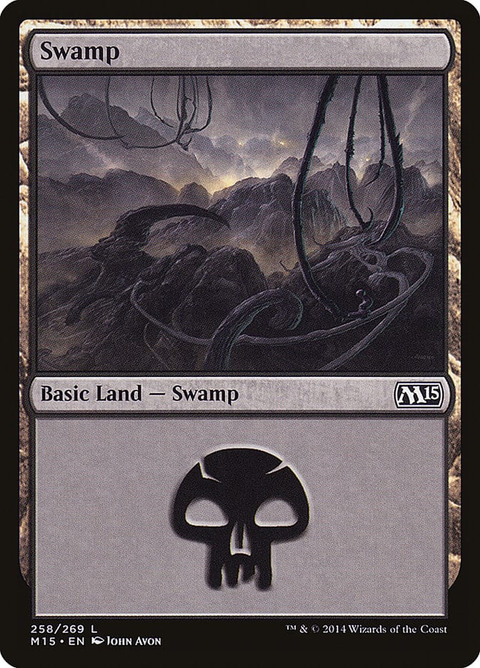 Swamp (258) [Magic 2015] Magic: The Gathering