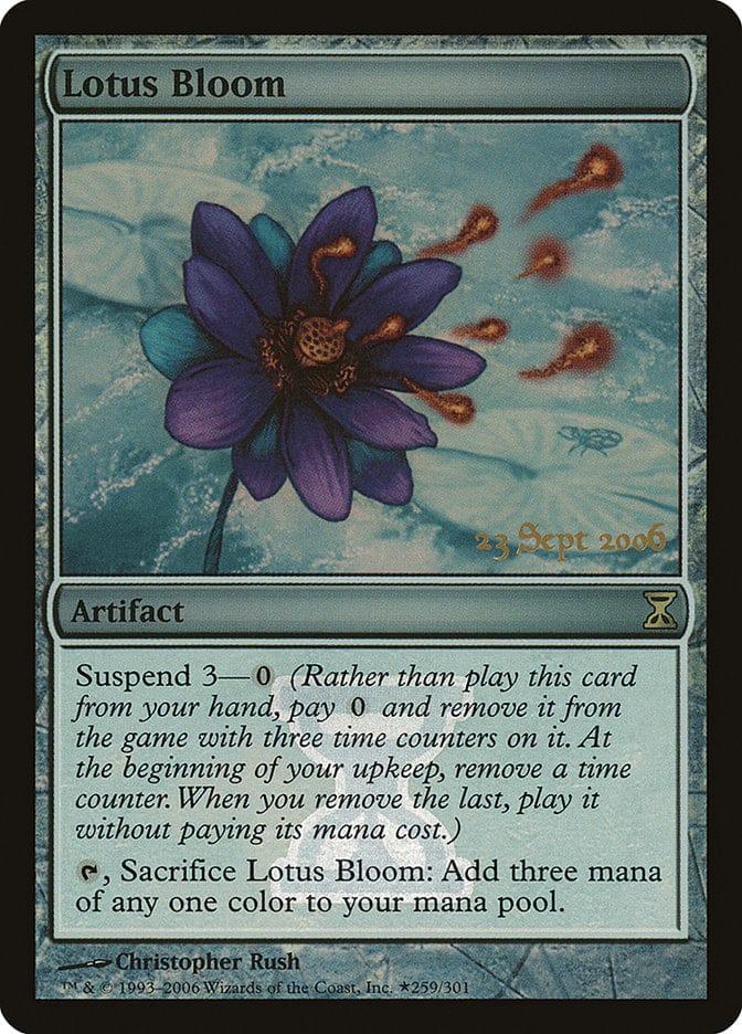 Lotus Bloom [Time Spiral Promos] Magic: The Gathering