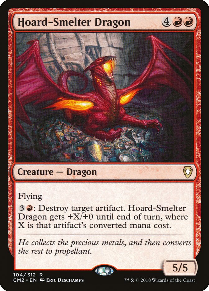 Hoard-Smelter Dragon [Commander Anthology Volume II] Magic: The Gathering