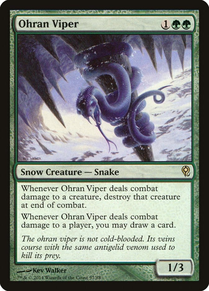 Ohran Viper [Duel Decks: Jace vs. Vraska] Magic: The Gathering