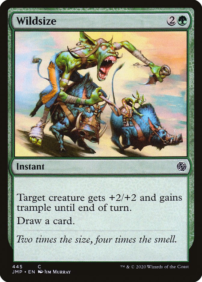 Wildsize [Jumpstart] Magic: The Gathering