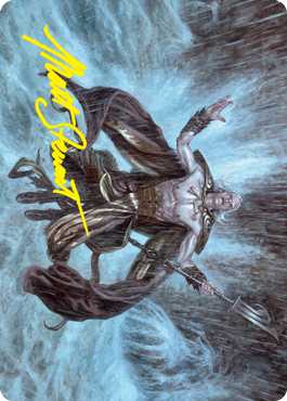 Runo Stromkirk Art Card (Gold-Stamped Signature) [Innistrad: Crimson Vow Art Series] Magic: The Gathering