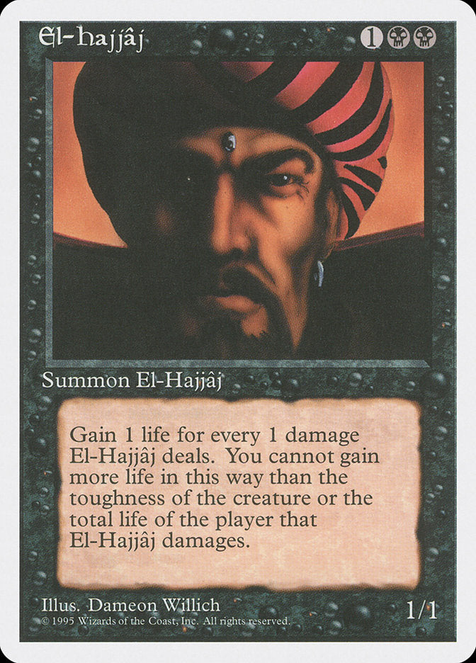 El-Hajjaj [Fourth Edition] Magic: The Gathering