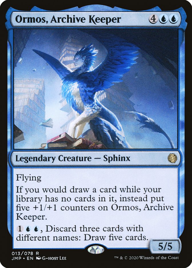 Ormos, Archive Keeper [Jumpstart] Magic: The Gathering
