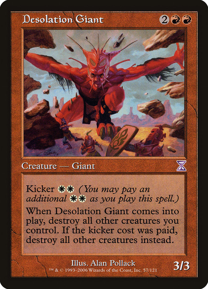 Desolation Giant [Time Spiral Timeshifted] Magic: The Gathering