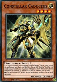 Constellar Caduceus [BLVO-EN022] Super Rare - Yugioh Cards For Your TCG Needs!