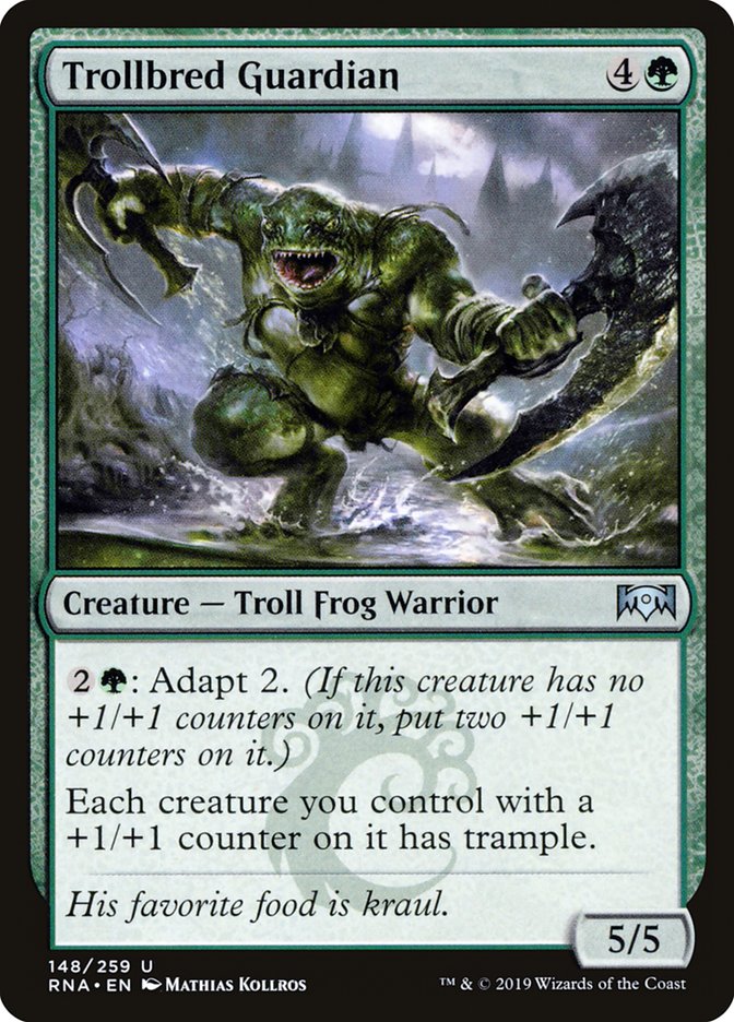 Trollbred Guardian [Ravnica Allegiance] Magic: The Gathering