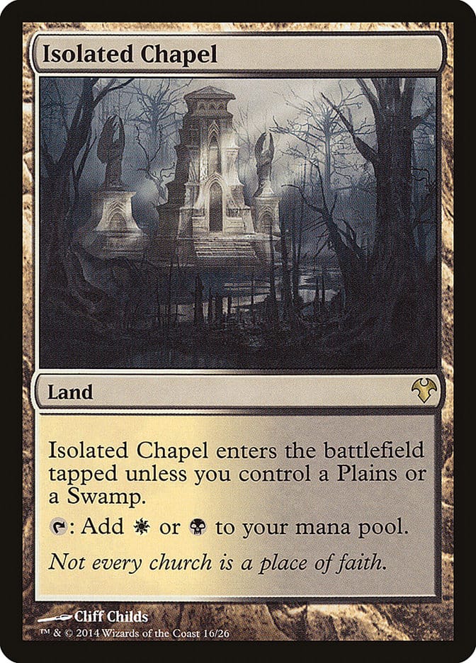 Isolated Chapel [Modern Event Deck 2014] Magic: The Gathering