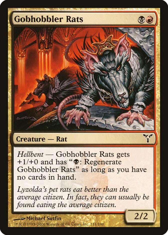 Gobhobbler Rats [Dissension] Magic: The Gathering