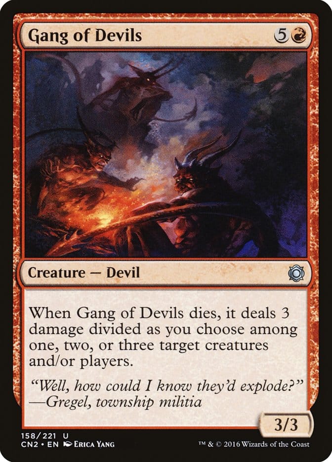 Gang of Devils [Conspiracy: Take the Crown] Magic: The Gathering