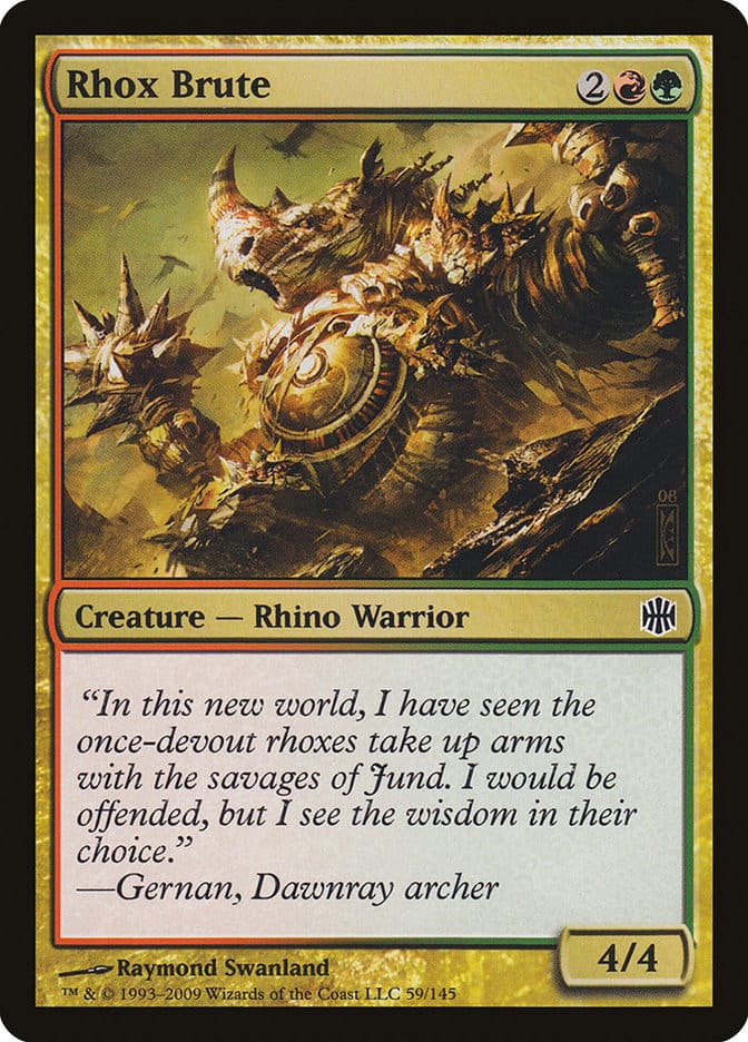 Rhox Brute [Alara Reborn] Magic: The Gathering