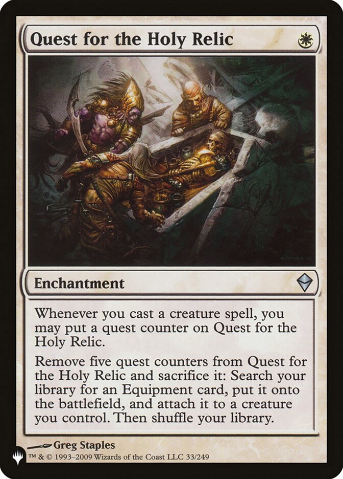 Quest for the Holy Relic [The List] Magic: The Gathering