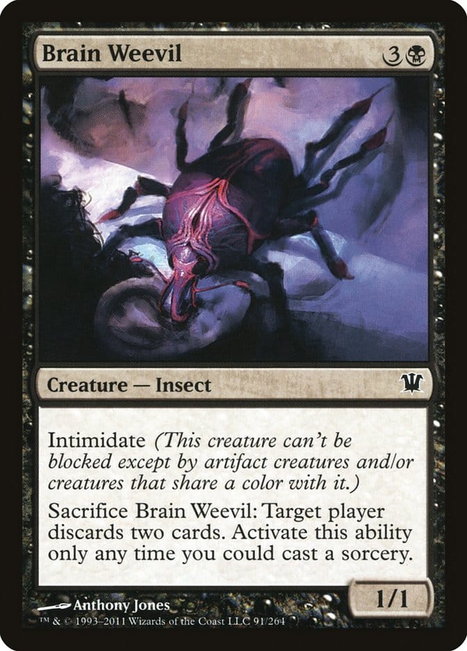 Brain Weevil [Innistrad] Magic: The Gathering