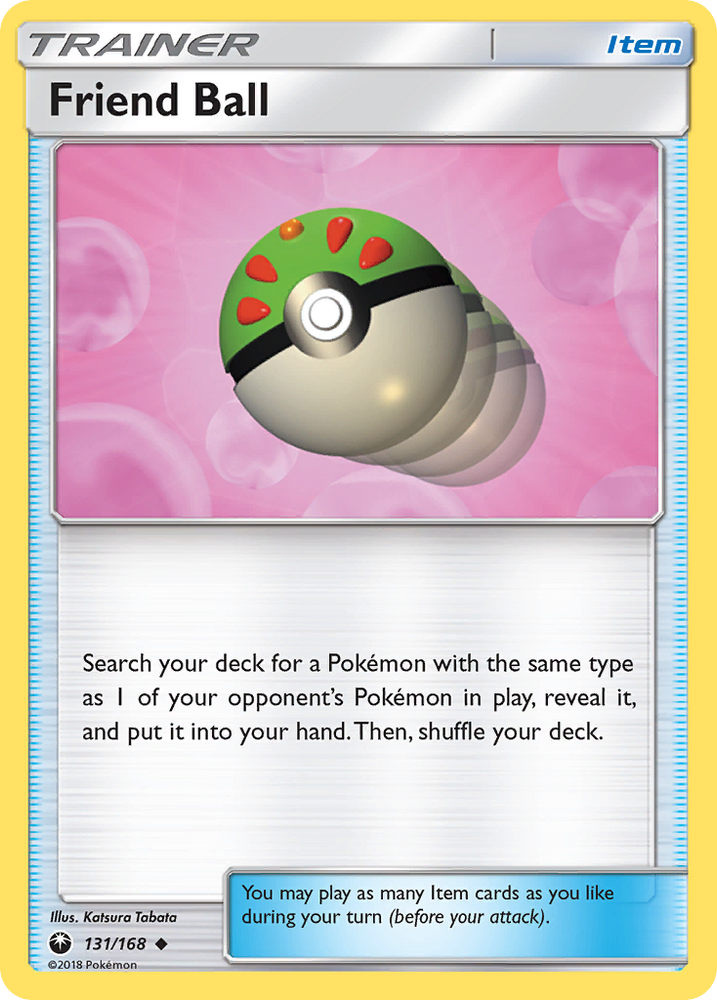 Friend Ball (131/168) [Sun & Moon: Celestial Storm] Pokémon