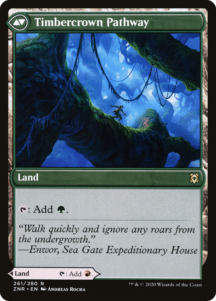 Cragcrown Pathway // Timbercrown Pathway [Secret Lair: From Cute to Brute] Magic: The Gathering