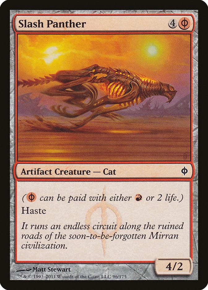 Slash Panther [New Phyrexia] Magic: The Gathering