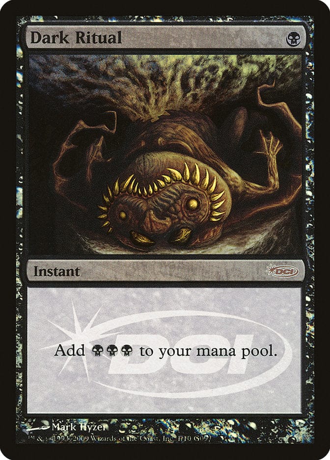 Dark Ritual [Judge Gift Cards 2009] Magic: The Gathering