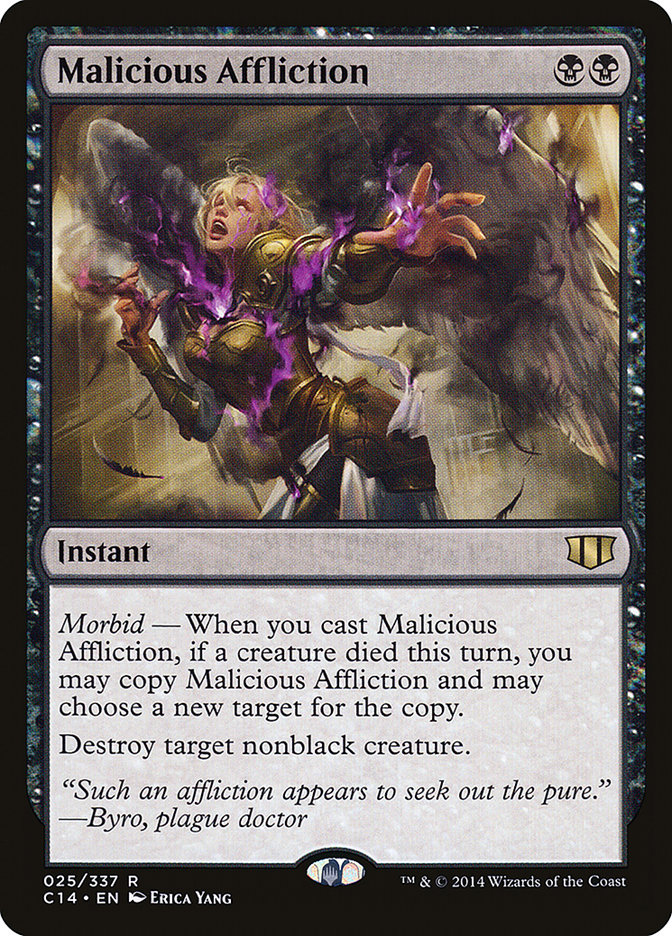 Malicious Affliction [Commander 2014] Magic: The Gathering