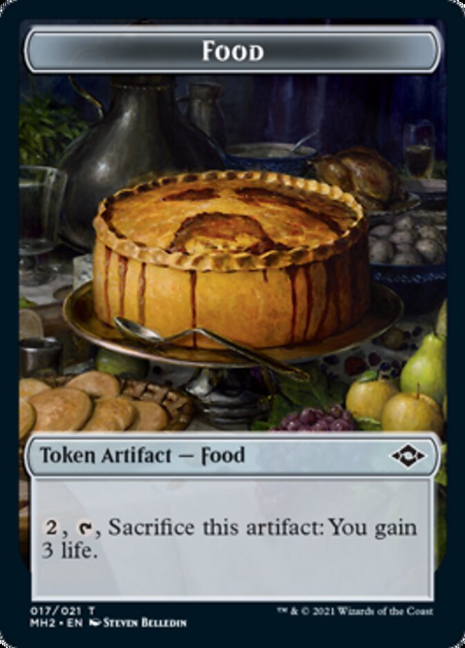 Food Token (17) [Modern Horizons 2 Tokens] Magic: The Gathering