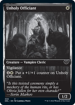 Unholy Officiant [Innistrad: Double Feature] Magic: The Gathering