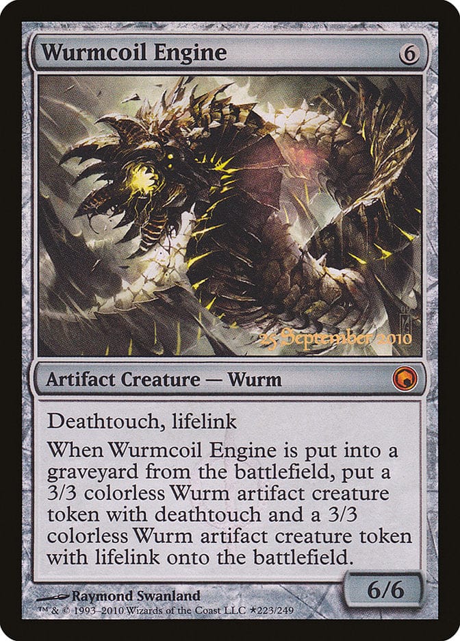 Wurmcoil Engine [Scars of Mirrodin Prerelease Promos] Magic: The Gathering