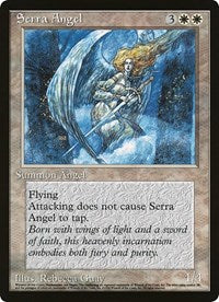 Serra Angel [alternate art] (Oversized) [Oversize Cards] Magic: The Gathering