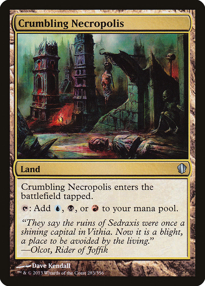 Crumbling Necropolis [Commander 2013] Magic: The Gathering