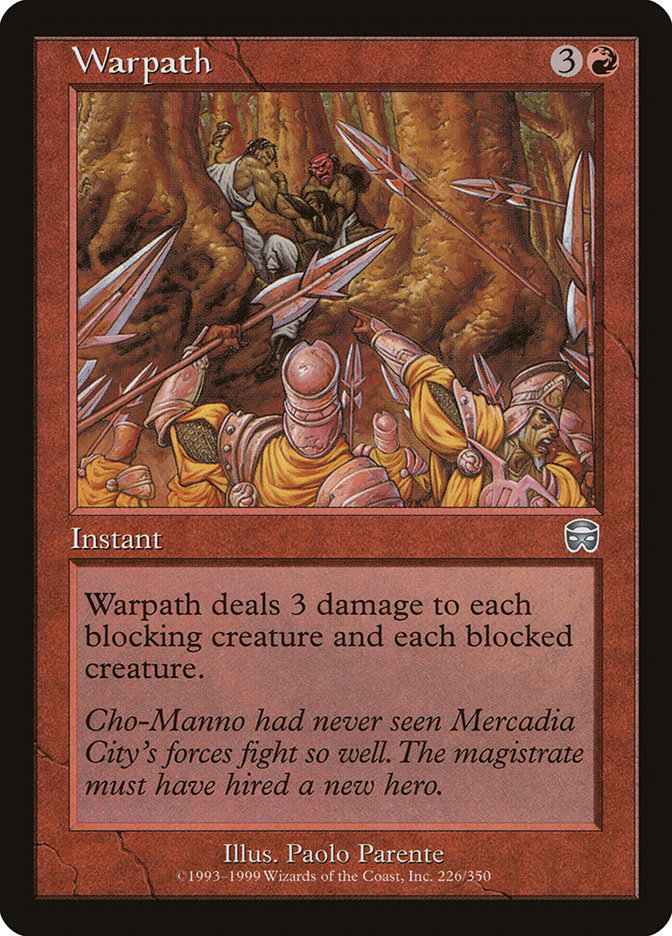 Warpath [Mercadian Masques] Magic: The Gathering