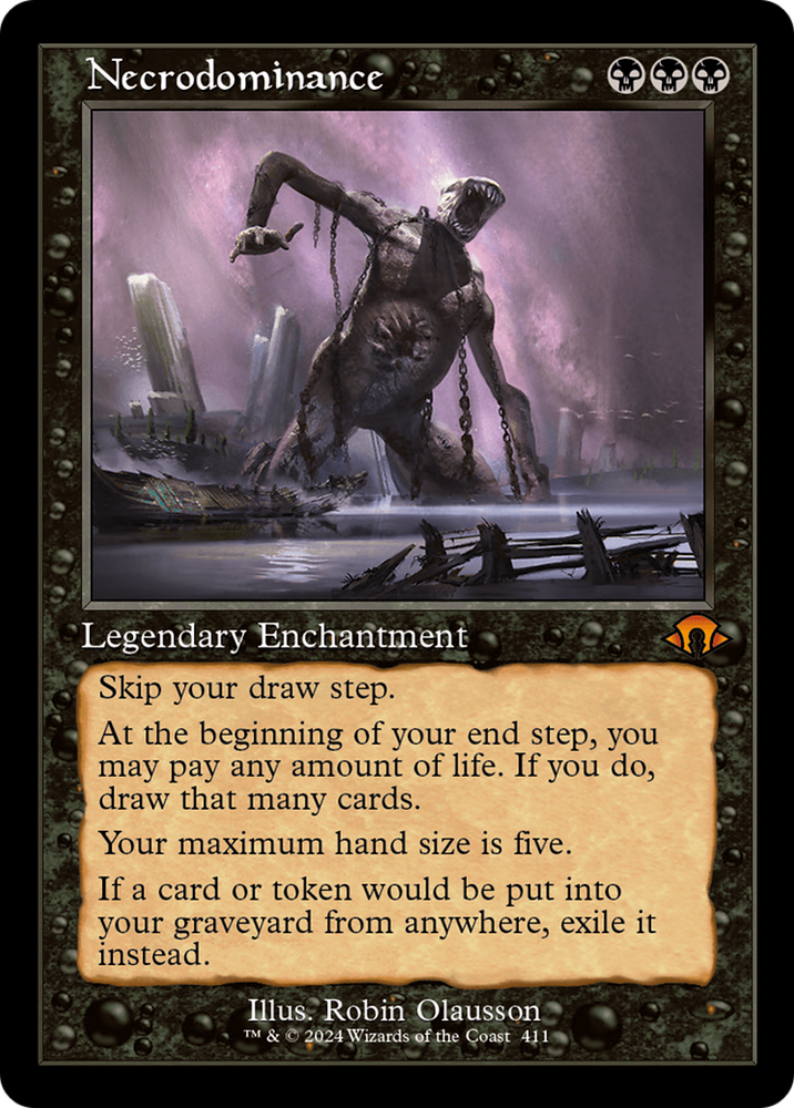 Necrodominance (Retro) [Modern Horizons 3] Magic: The Gathering
