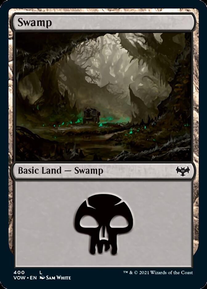 Swamp (400) [Innistrad: Crimson Vow] Magic: The Gathering