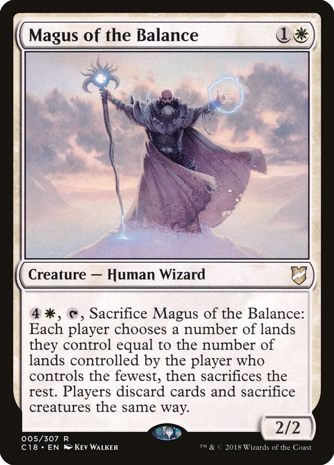 Magus of the Balance [Commander 2018] Magic: The Gathering