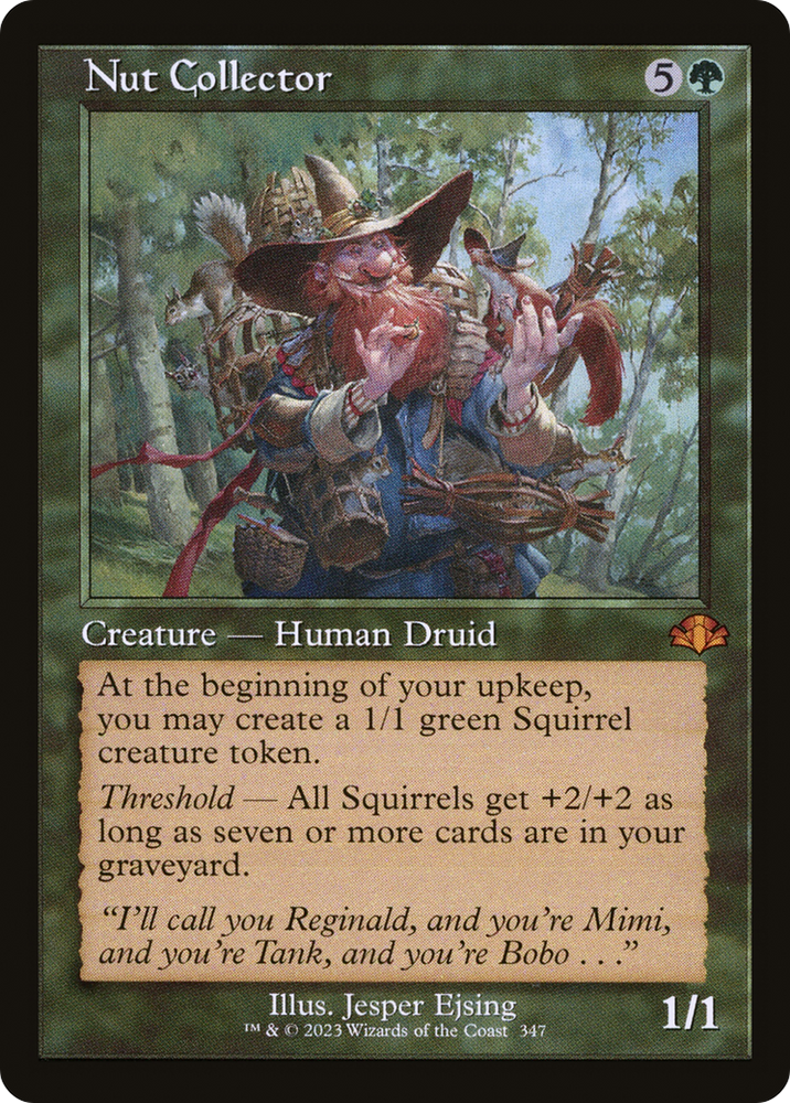 Nut Collector (Retro) [Dominaria Remastered] Magic: The Gathering