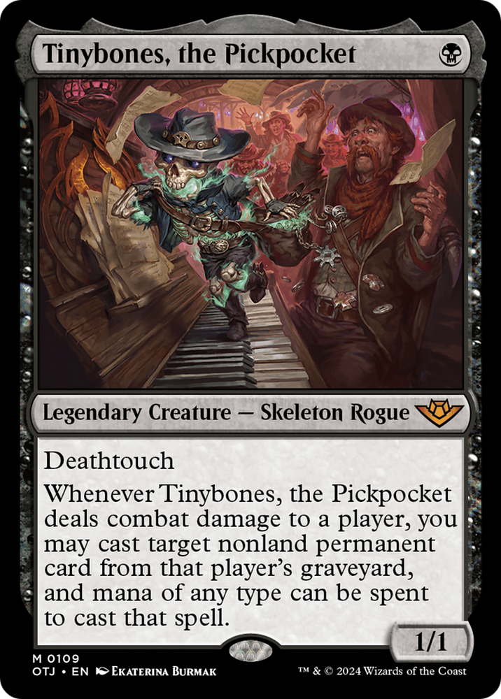 Tinybones, the Pickpocket [Outlaws of Thunder Junction] Magic: The Gathering