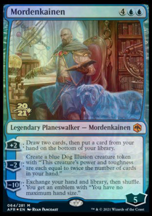 Mordenkainen [Dungeons & Dragons: Adventures in the Forgotten Realms Prerelease Promos] Magic: The Gathering