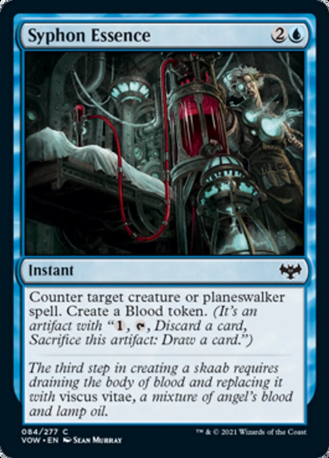 Syphon Essence [Innistrad: Crimson Vow] Magic: The Gathering