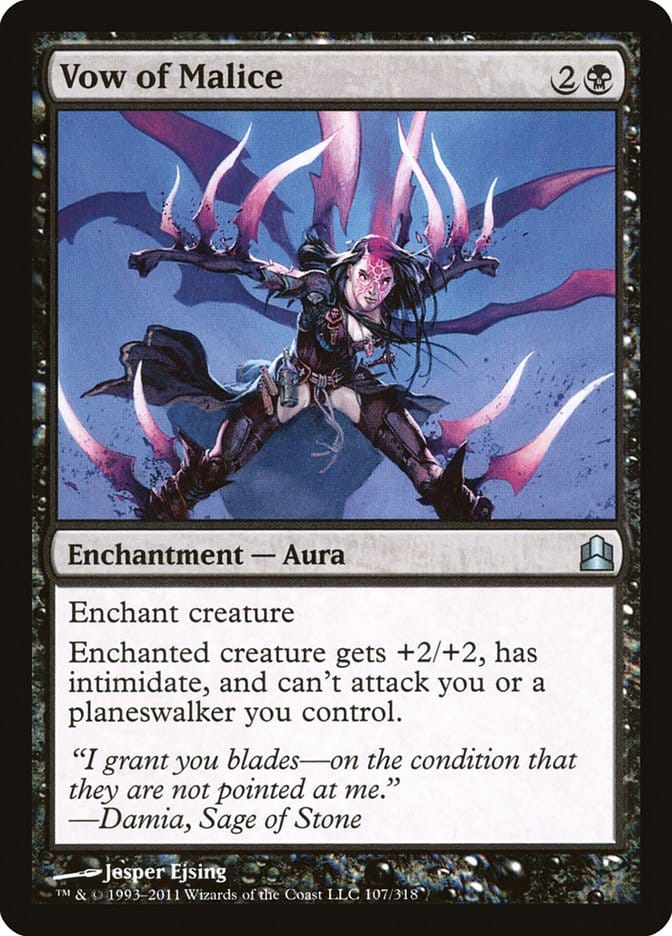 Vow of Malice [Commander 2011] Magic: The Gathering