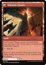 Sundering Eruption // Volcanic Fissure [Modern Horizons 3] Magic: The Gathering