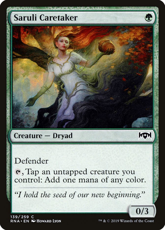 Saruli Caretaker [Ravnica Allegiance] Magic: The Gathering