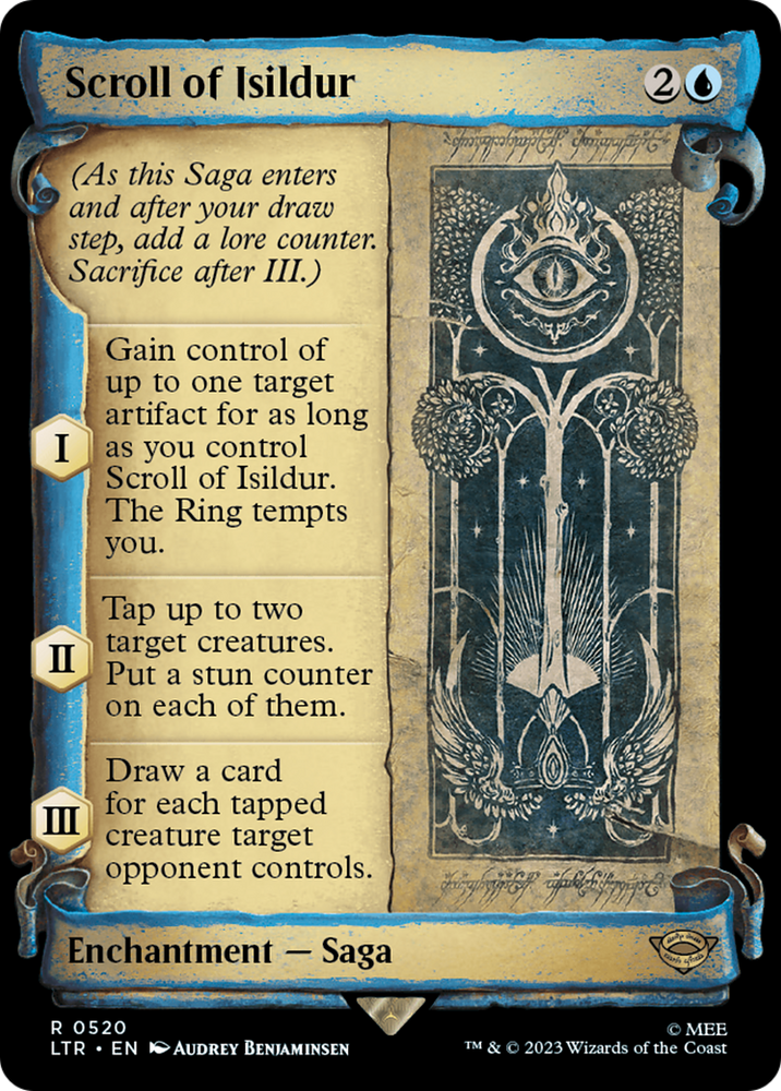 Scroll of Isildur [The Lord of the Rings: Tales of Middle-Earth Showcase Scrolls] Magic: The Gathering