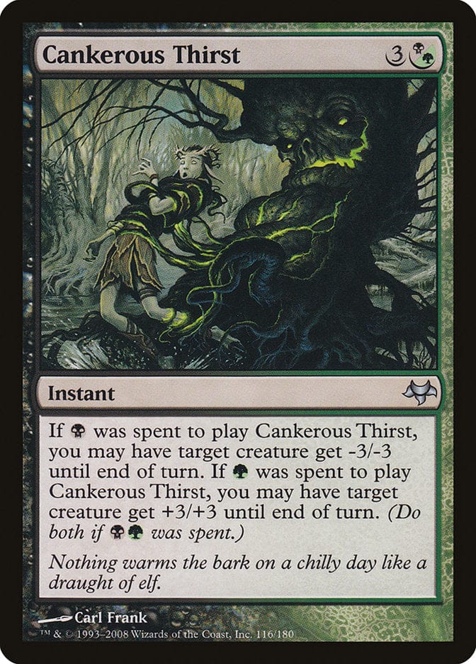 Cankerous Thirst [Eventide] Magic: The Gathering