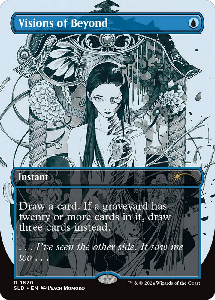 Visions of Beyond (Rainbow Foil) [Secret Lair Drop Series] Magic: The Gathering