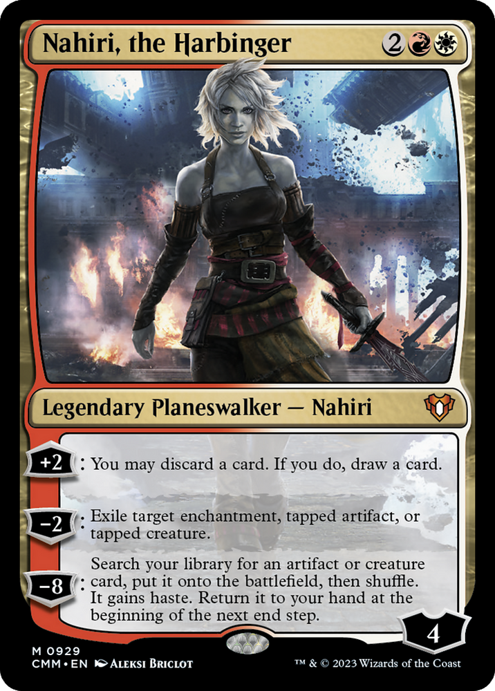 Nahiri, the Harbinger [Commander Masters] Magic: The Gathering