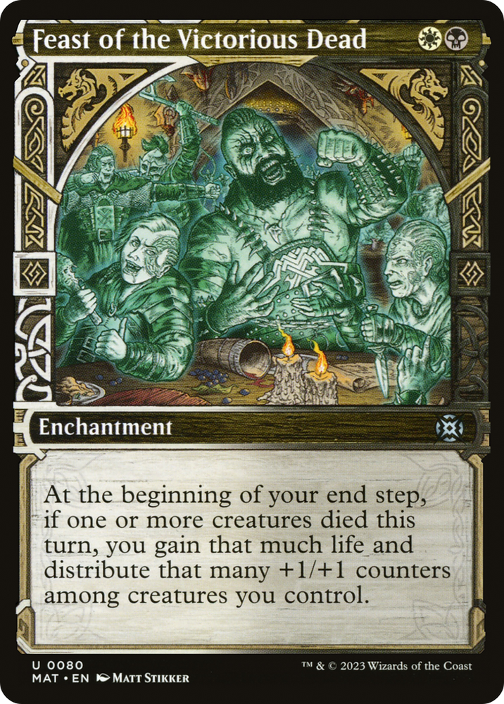 Feast of the Victorious Dead (Showcase) [March of the Machine: The Aftermath] Magic: The Gathering