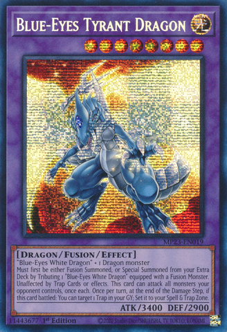 Blue-Eyes Tyrant Dragon [MP23-EN019] Prismatic Secret Rare - Yugioh Cards For Your TCG Needs!