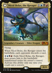 Nicol Bolas, the Ravager // Nicol Bolas, the Arisen [Core Set 2019] Magic: The Gathering