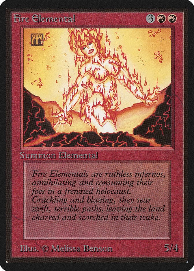 Fire Elemental [Beta Edition] Magic: The Gathering