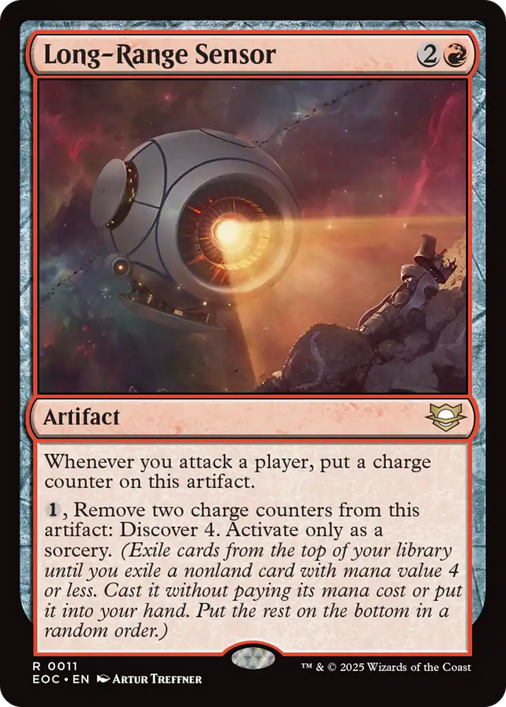 Long-Range Sensor [Edge of Eternities Commander] Magic: The Gathering